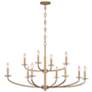 4_Minka-Lavery Atella 48" Traditional 12-Light Ashen Gold Chandelier more views