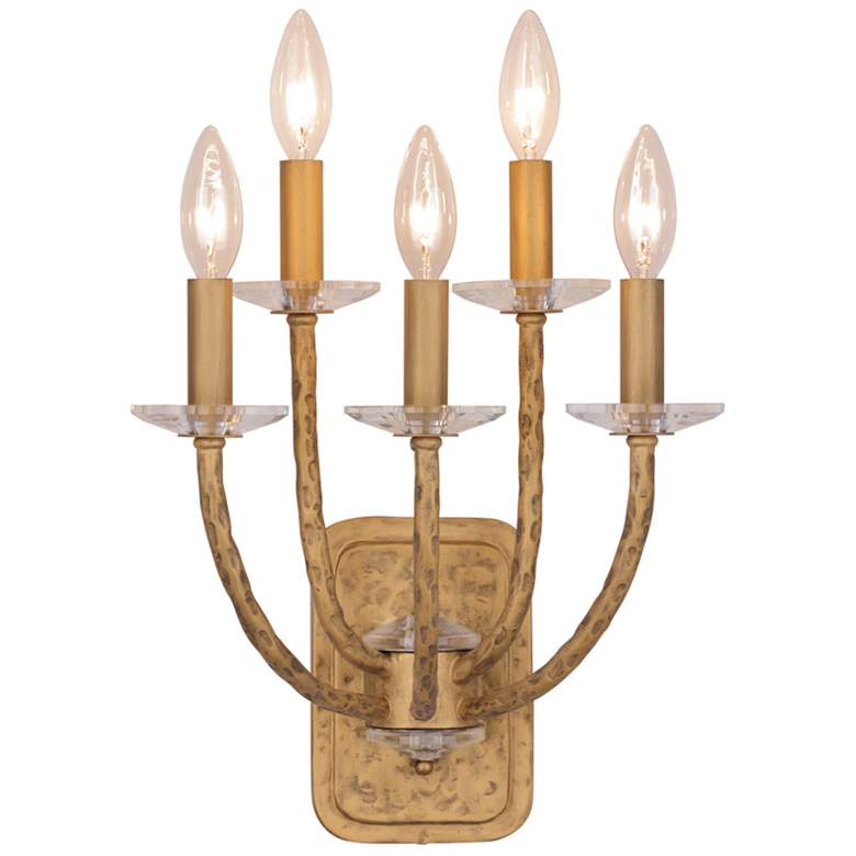 Image 1 Minka-Lavery Atella 5-Light Ashen Gold Wall Sconce