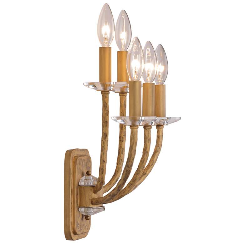 Image 3 Minka-Lavery Atella 5-Light Ashen Gold Wall Sconce more views