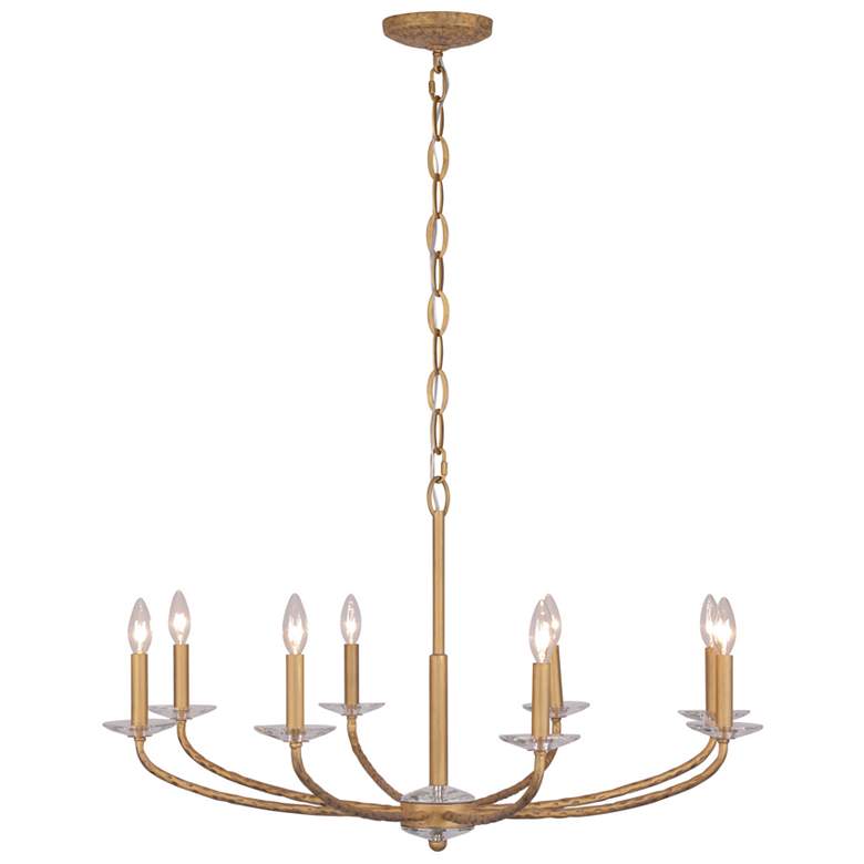 Image 1 Minka-Lavery Atella 8-Light Ashen Gold Chandelier