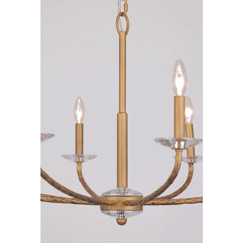 Image 3 Minka-Lavery Atella 8-Light Ashen Gold Chandelier more views