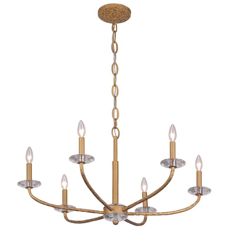 Image 6 Minka-Lavery Atella 8-Light Ashen Gold Chandelier more views