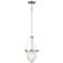 Minka-Lavery Atrio 1-Light Brushed Nickel Mini-Pendant