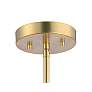 3_Minka-Lavery Auresa 1-Light Soft Brass Mini-Pendant more views