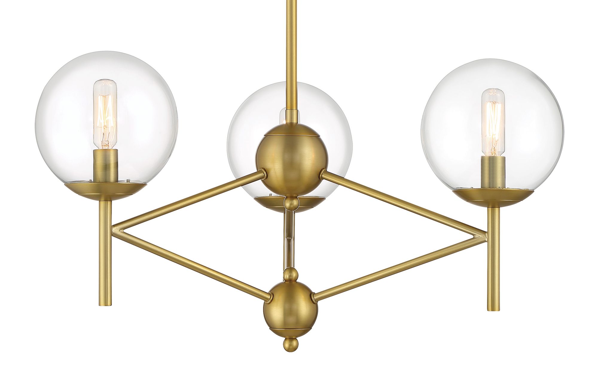 Image 2 Minka-Lavery Auresa 3-Light Soft Brass Pendant more views