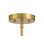 3_Minka-Lavery Auresa 3-Light Soft Brass Semi Flush more views