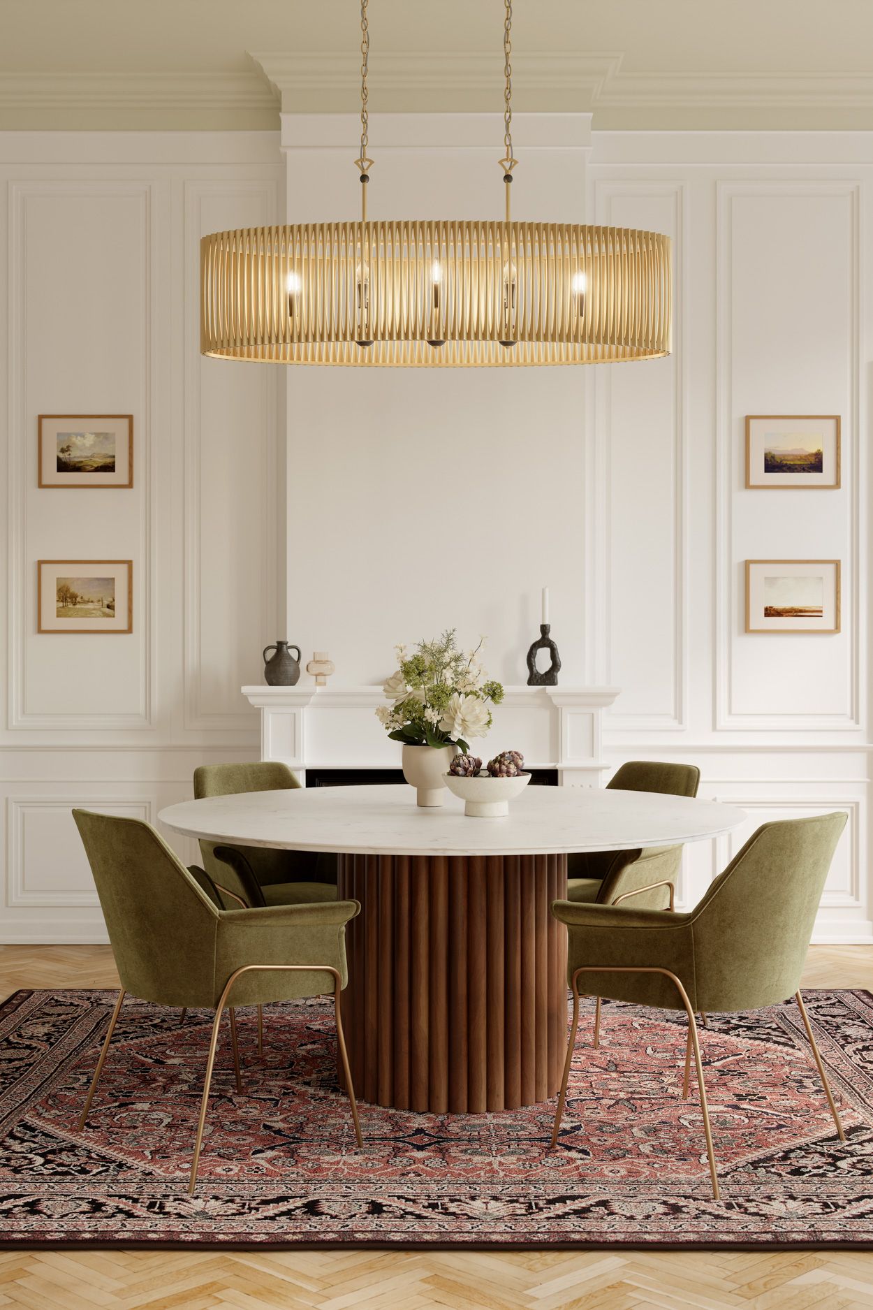 Image 4 Minka Lavery Aven 8-Light 15-in Sand Coal Black and Brass Linear Chandelier more views