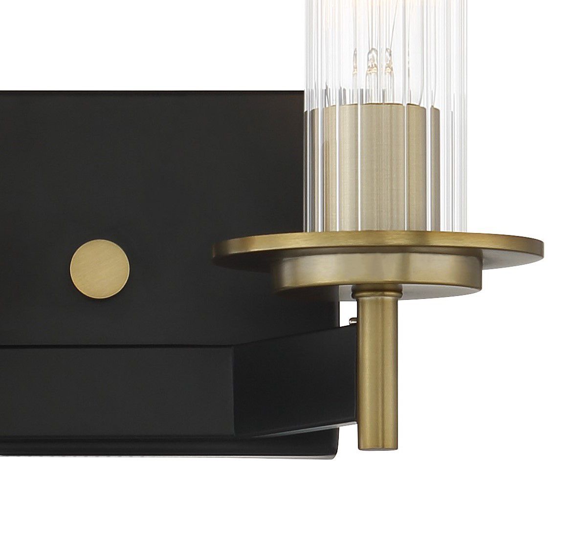 Image 3 Minka-Lavery Baldwin Park 2-Light Coal and Soft Brass Bath more views