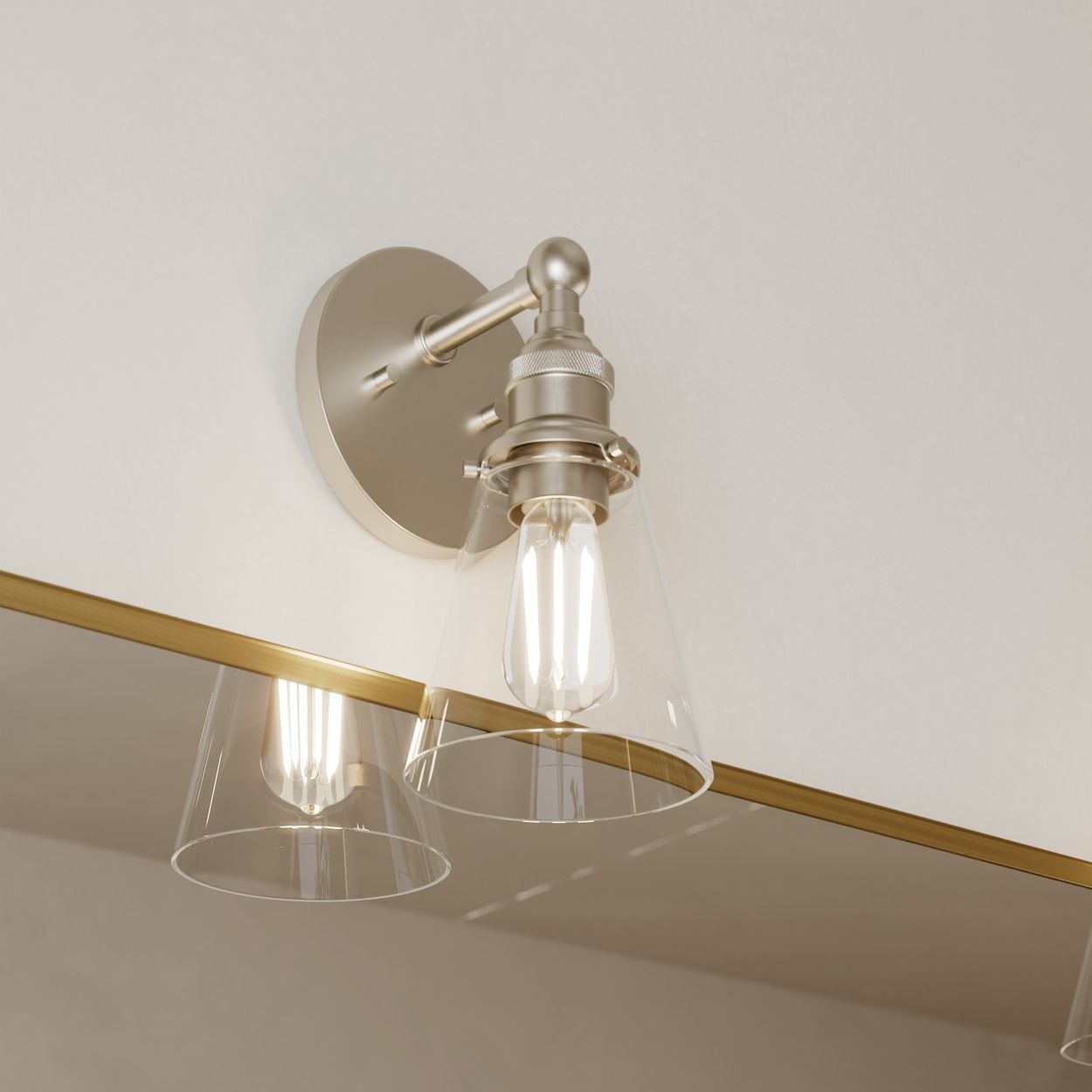 Thumbnail1 of Minka Lavery Barwell 1-Light 6-in Brushe