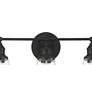 Thumbnail3 of Minka Lavery Barwell 3-Light 24-in Coal Black Vanity Light more views