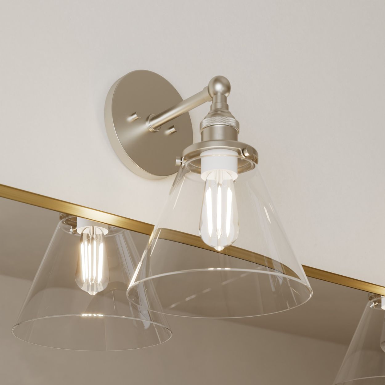 Minka Lavery Barwell Brushed Nickel Collection