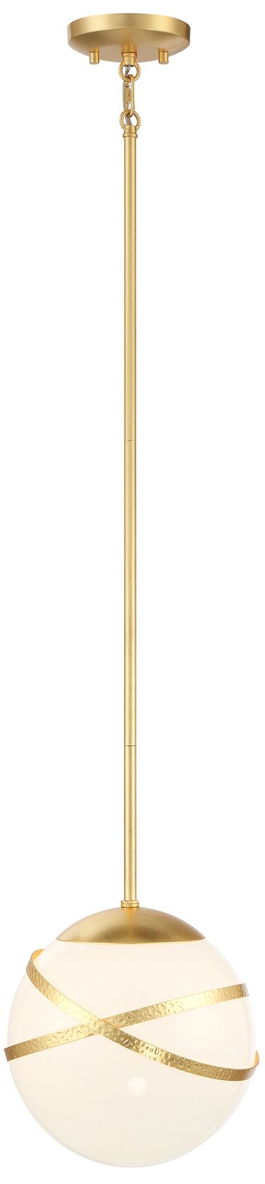 Image 4 Minka-Lavery Batignolles 1-Light Gold Leaf Mini-Pendant more views