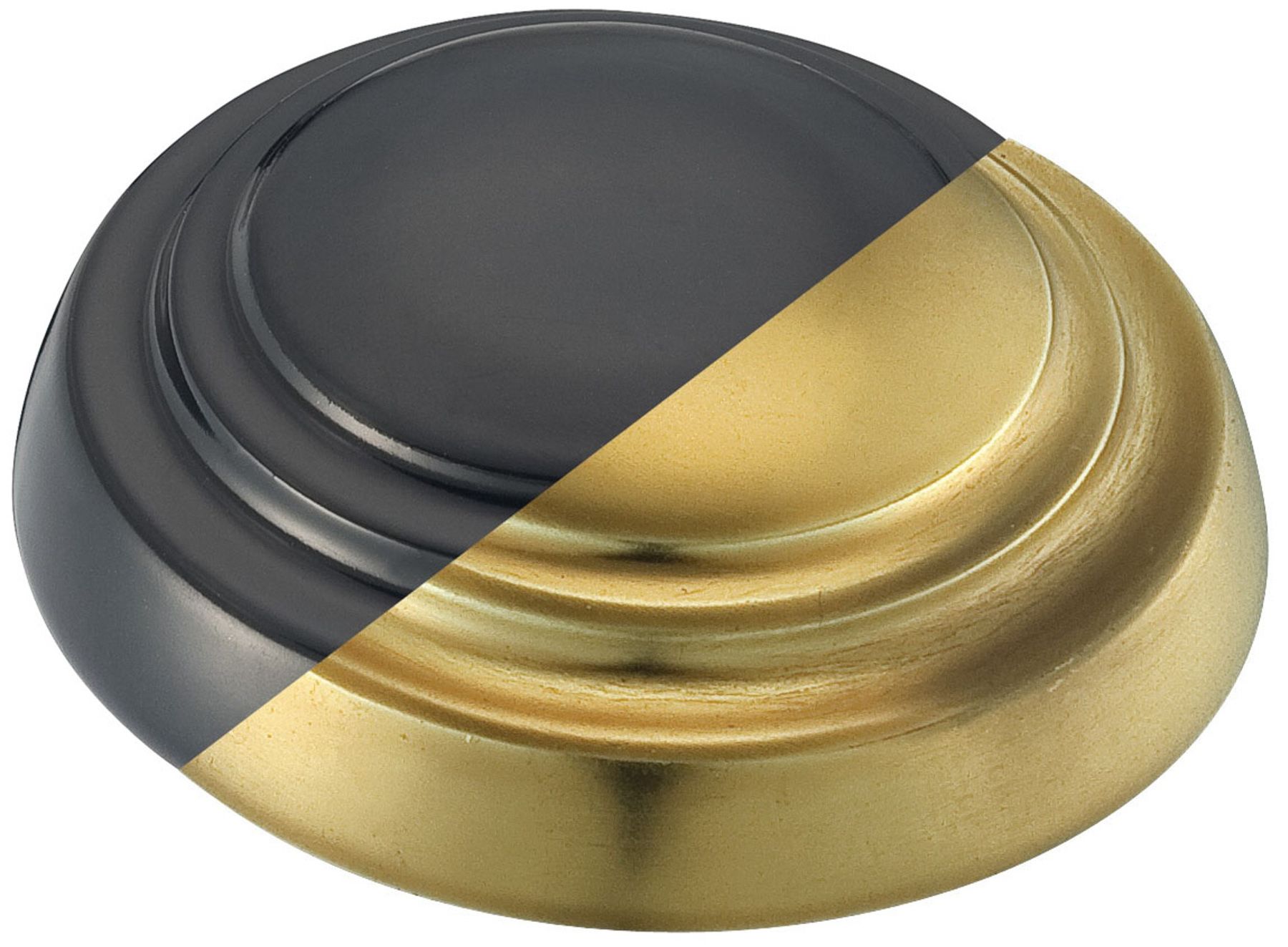 Image 4 Minka Lavery BAX 3-Light Sand Black And Soft Brass Flush Mount more views