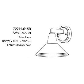 Image5 of Minka-Lavery Bay Crest - 1 Light Outdoor Wall Mount more views