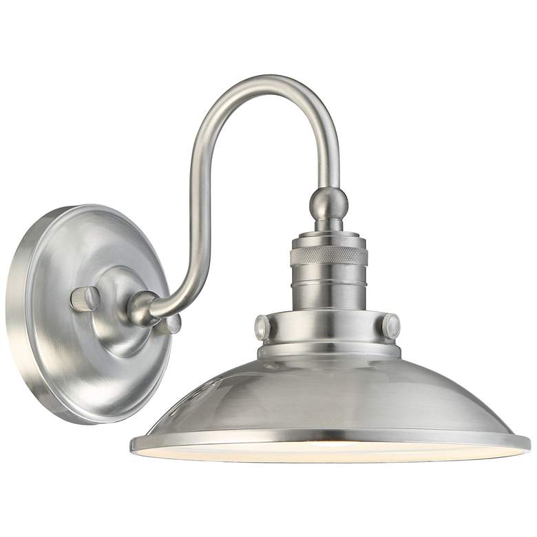 Image 1 Minka Lavery Baytree Lane LED 8 1/2" High Aluminum Outdoor Wall Light
