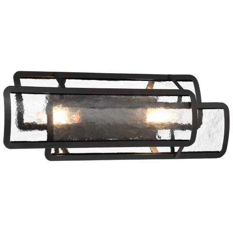 2695k Minka Lavery Bella Collina 2-Light Black 24-in. Bath Vanity - #2695K ...