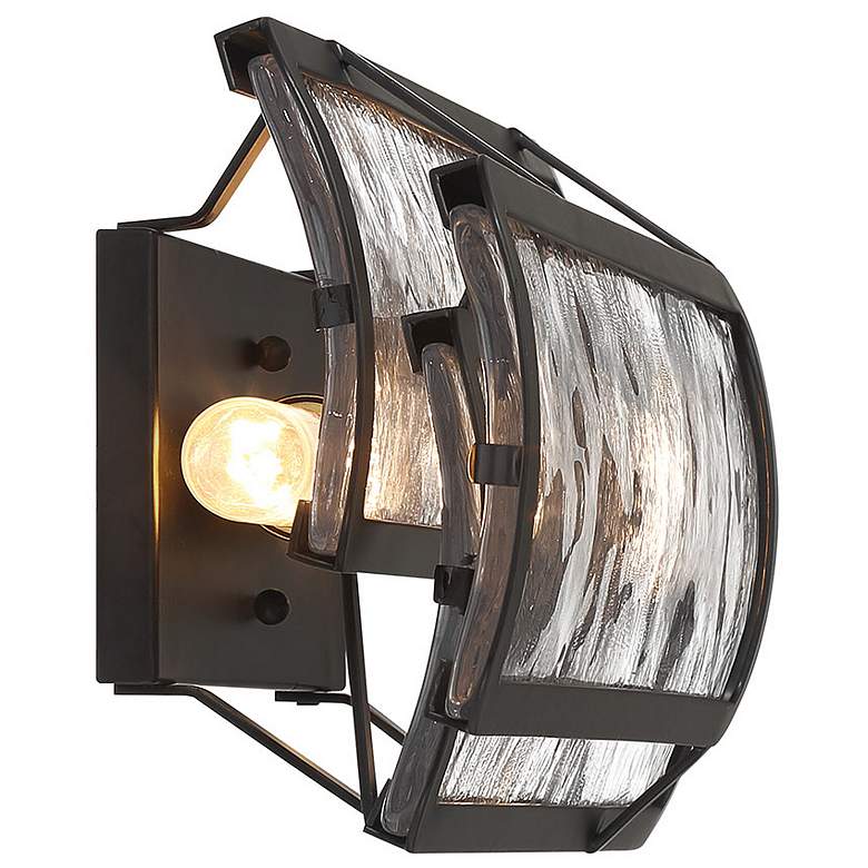 Image 4 Minka Lavery Bella Collina 2-Light Black 24-in. Bath Vanity more views