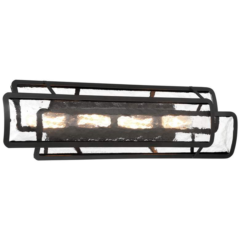 Image 1 Minka Lavery Bella Collina 2-Light Black 30-in. Bath Vanity
