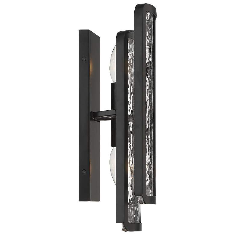 Image 4 Minka Lavery Bella Collina 2-Light Black Wall Sconce more views