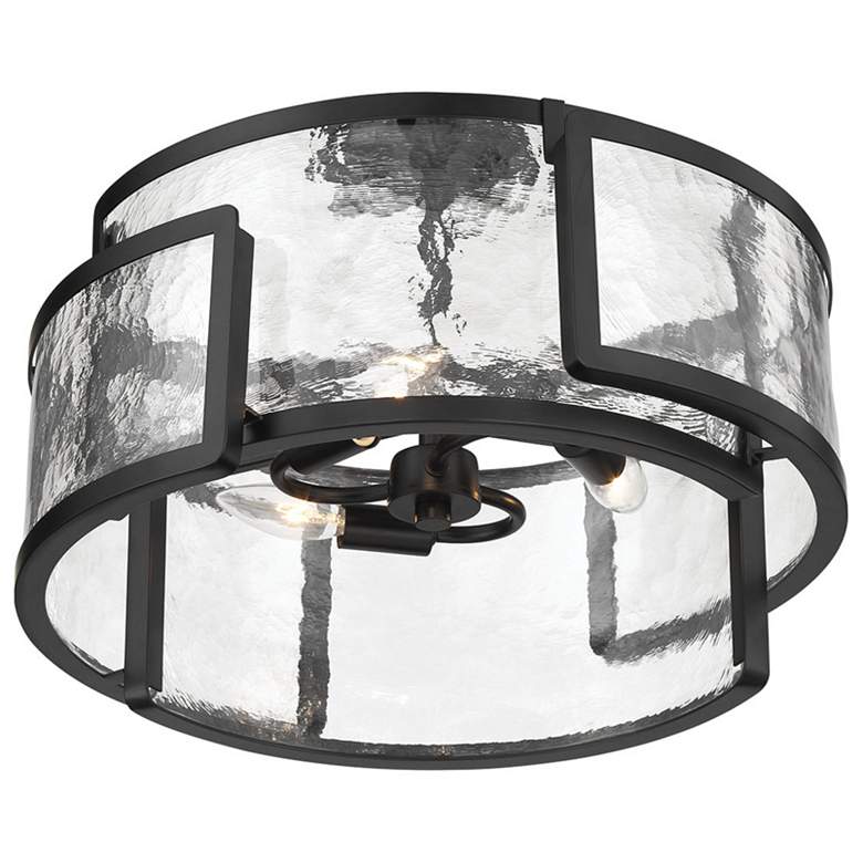 Image 3 Minka Lavery Bella Collina 3-Light Black Semi-Flush more views