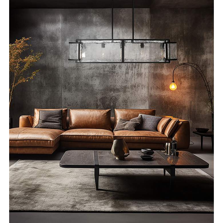 Image 4 Minka Lavery Bella Collina 5-Light Black Island Chandelier more views