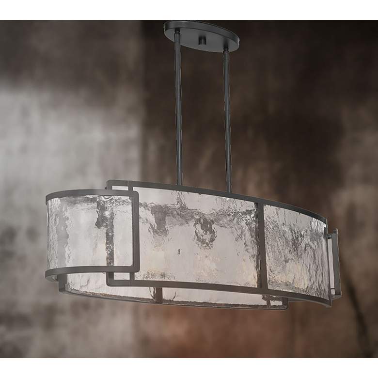 Image 6 Minka Lavery Bella Collina 5-Light Black Island Chandelier more views