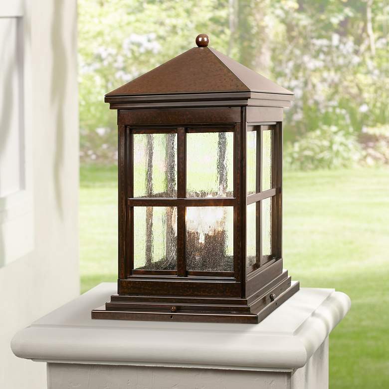 Image 1 Minka Lavery Berkeley 18 3/4" High Outdoor Pier Mount Light