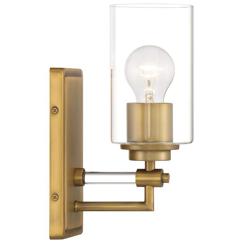 Image 6 Minka-Lavery Binsly 1-Light Aged Brass Bath Vanity more views