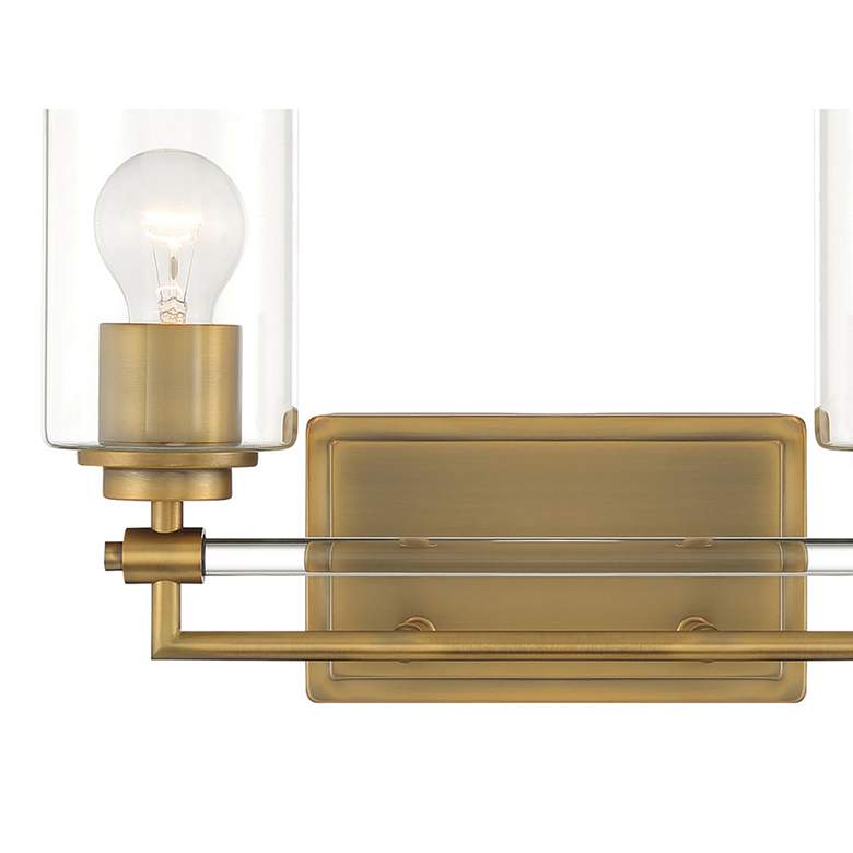 Image 3 Minka-Lavery Binsly 2-Light Aged Brass Bath Vanity more views