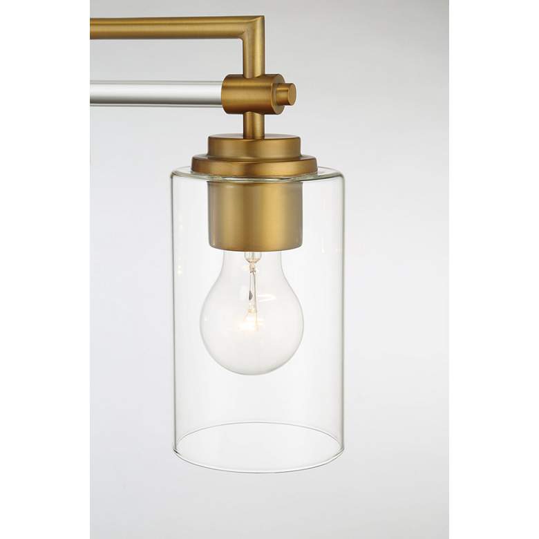 Image 6 Minka-Lavery Binsly 3-Light Aged Brass Bath Vanity more views