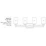 4_Minka-Lavery Binsly 4-Light Aged Brass Bath Vanity more views