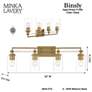 7_Minka-Lavery Binsly 4-Light Aged Brass Bath Vanity more views