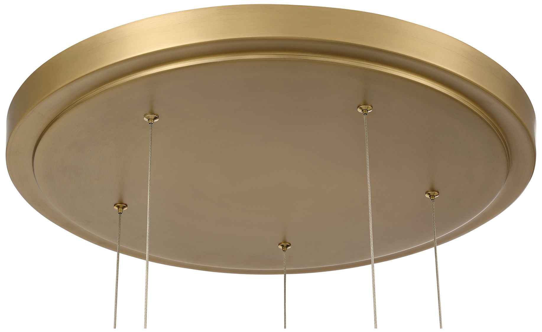 Minka-Lavery Bollavino LED 20-in Pendant - Legacy Brass with Clear Glass