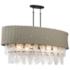 Minka-Lavery Breakers Isle 12-Light Black Island Chandelier