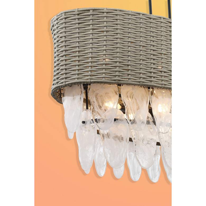 Image 6 Minka-Lavery Breakers Isle 12-Light Black Island Chandelier more views