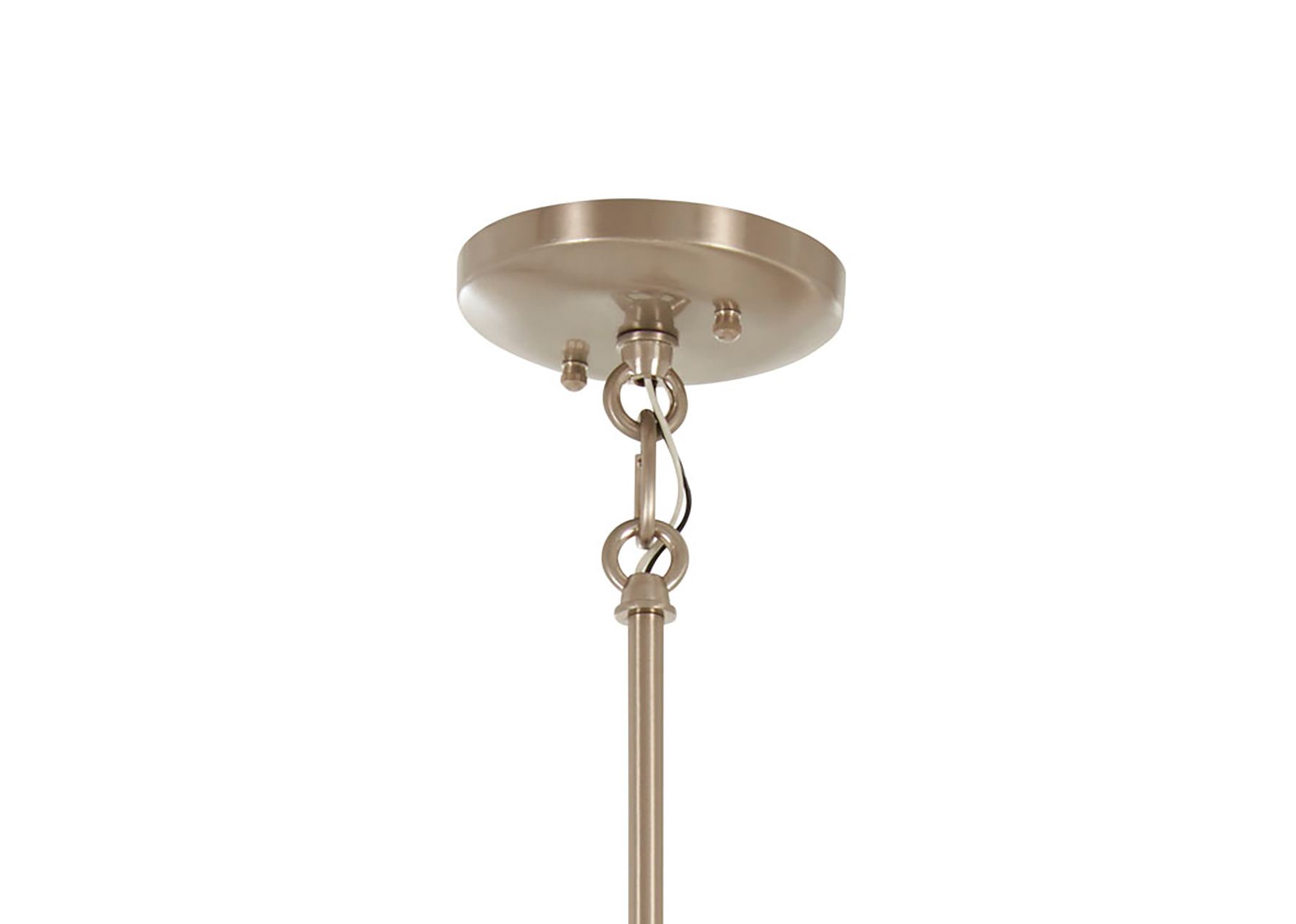 Image 5 Minka-Lavery Bridlewood 1-Light Stone Grey and Brushed Nickel Mini Pendant more views