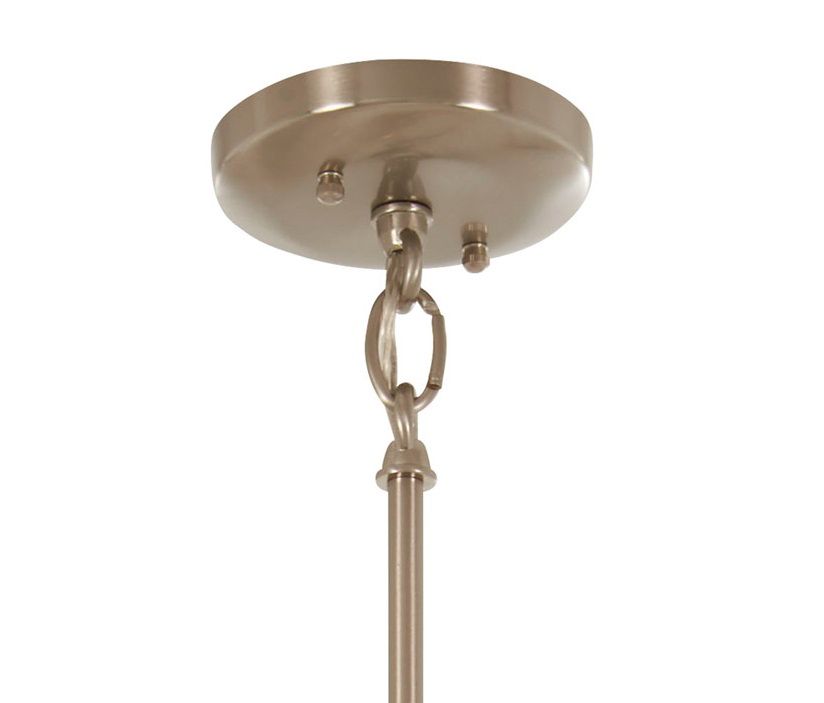Image 4 Minka-Lavery Bridlewood 4-Light Stone Grey and Brushed Nickel Pendent more views