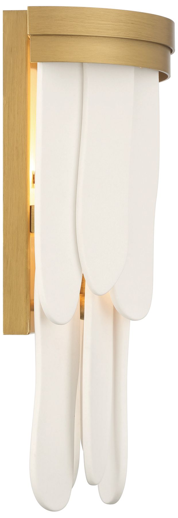 Image 4 Minka-Lavery Briscade 1-Light 8.25-in Painted Legacy Brass Wall Sconce more views