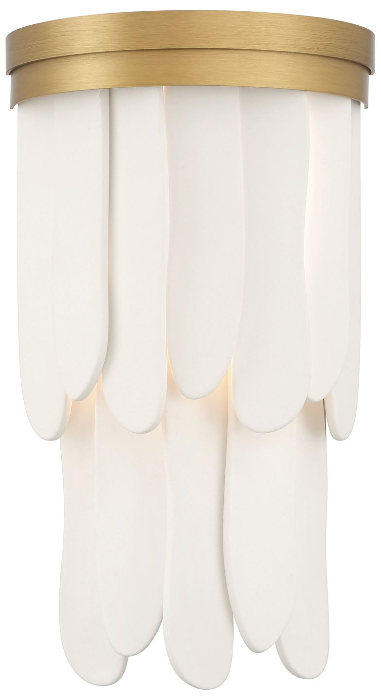 Minka-Lavery Briscade 1-Light 8.25-in Painted Legacy Brass Wall Sconce