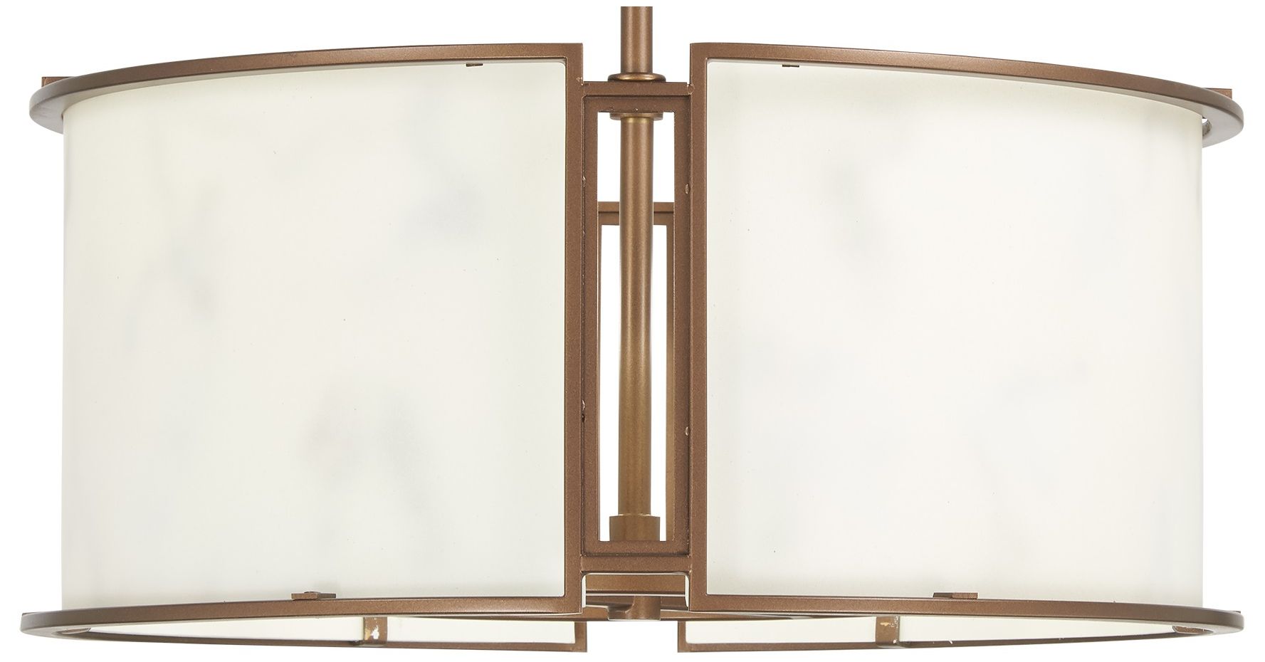 Minka Lavery Buchanan 4-Light Hellenic Bronze Semi-Flush