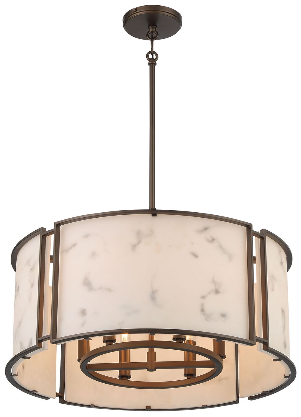 Minka Lavery Buchanan 6-Light Hellenic Bronze Pendant