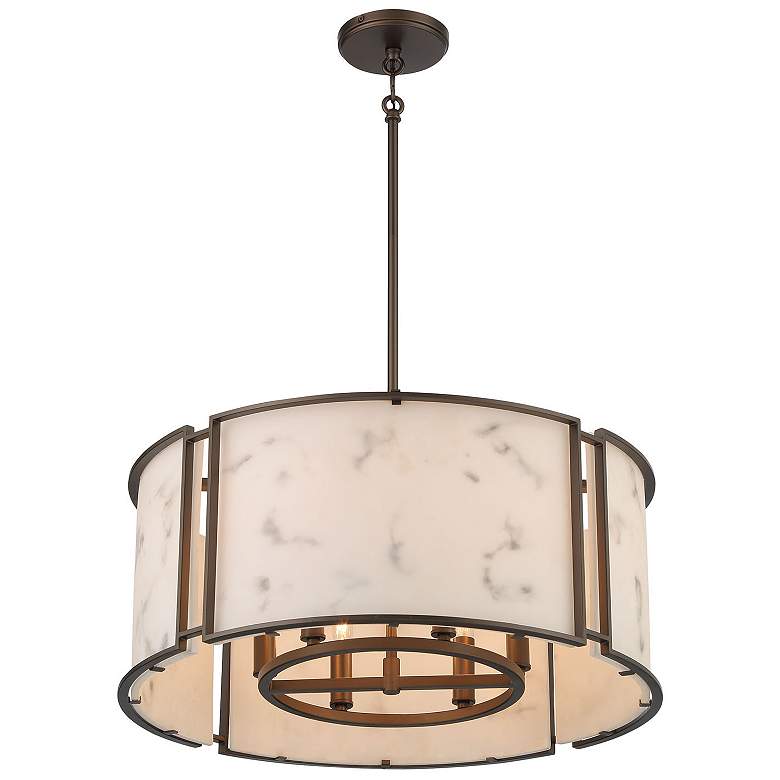 Image 6 Minka Lavery Buchanan 6-Light Hellenic Bronze Pendant more views