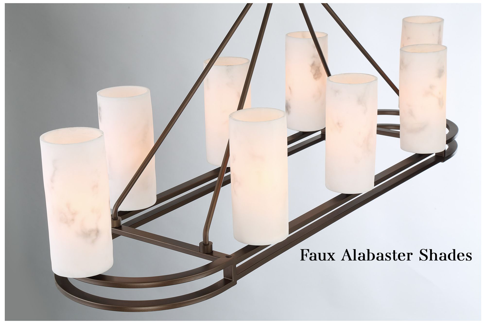 Image 4 Minka Lavery Buchanan 8-Light Hellenic Bronze Island Chandelier more views