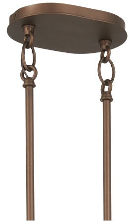 Minka Lavery Buchanan 8-Light Hellenic Bronze Island Chandelier
