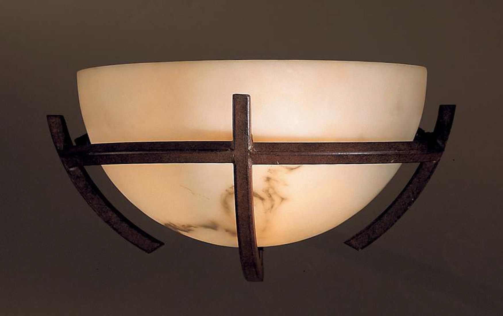 Image 4 Minka-Lavery Calavera 1-Light Nutmeg Wall Sconce more views