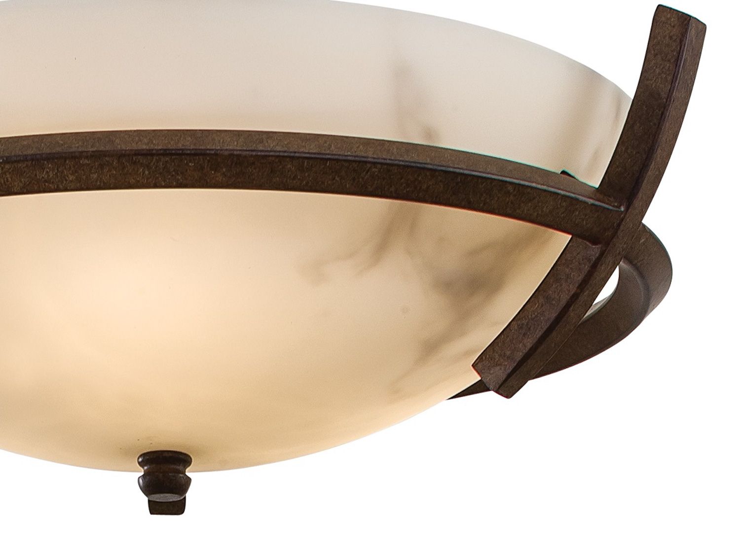 Image 3 Minka-Lavery Calavera 3-Light Nutmeg Semi-Flush more views