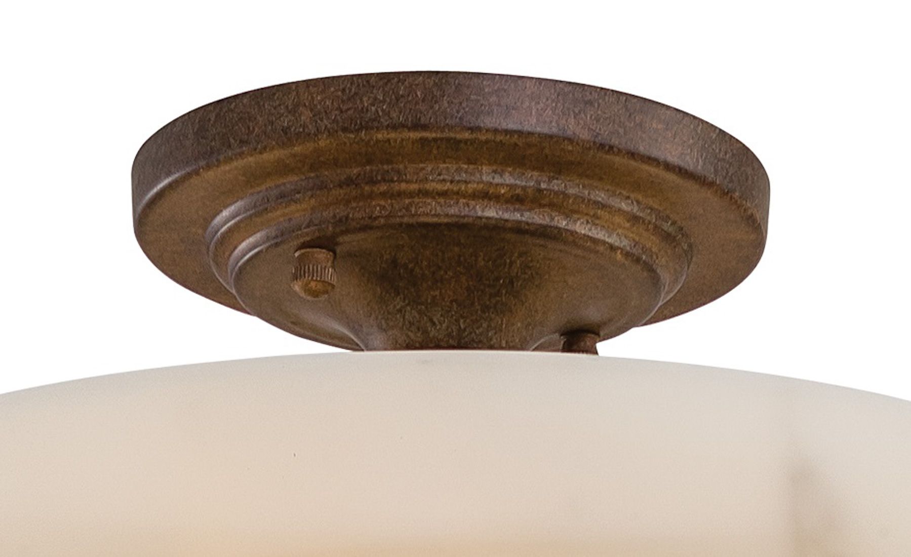 Image 4 Minka-Lavery Calavera 3-Light Nutmeg Semi-Flush more views