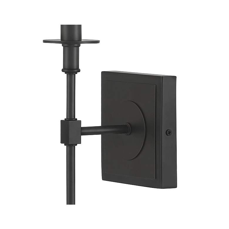 Image 3 Minka Lavery Calera 1-Light 5.5-in Black Wall Sconce more views