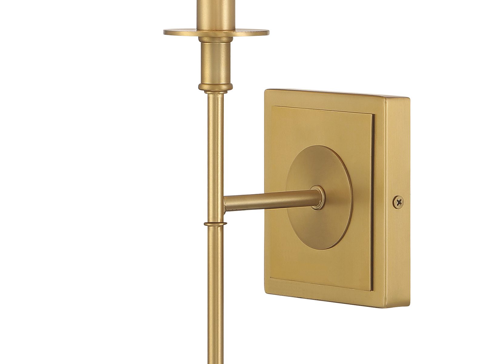 Image 5 Minka Lavery Calera 1-Light 5.5-in Brass Wall Sconce more views