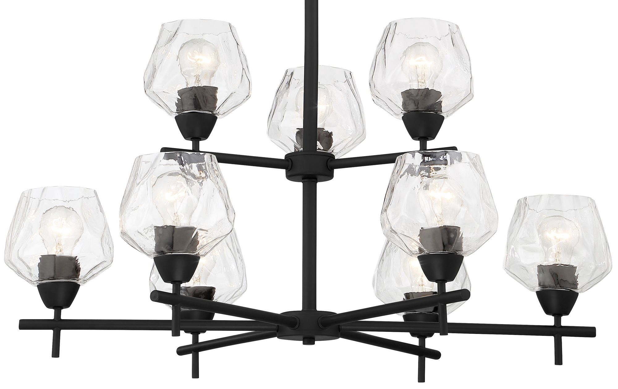 Image 2 Minka-Lavery Camrin 9-Light Coal Chandelier more views